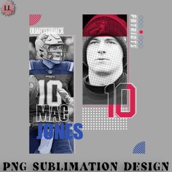 football png mac jones football paper poster patriots 7