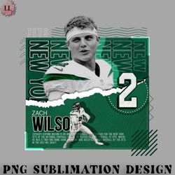 football png zach wilson football paper poster jets