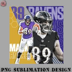 football png mark andrews football design poster ravens