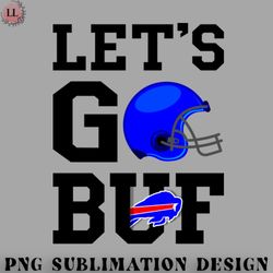 football png buffalo bills fan with motivational quote for all football fans