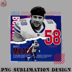 football png matt milano football paper poster bills