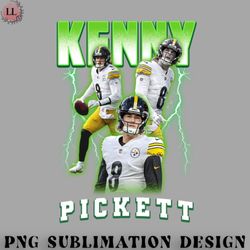 football png kenny pickett football poster style