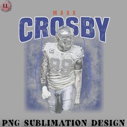 football png maxx crosby football poster