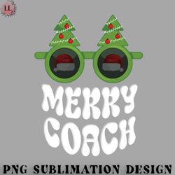 football png merry coach funny christmas tree glasses