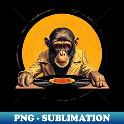 vinyl monkey - high-resolution png sublimation file - stunning sublimation graphics