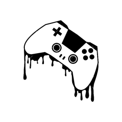 dripping gamepad svg, png, pdf, gaming svg, gaming shirt svg, gamer controller svg