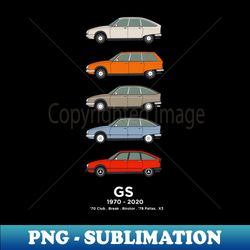 gs classic car collection - exclusive png sublimation download - create with confidence