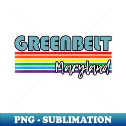 greenbelt maryland pride shirt greenbelt lgbt gift lgbtq supporter tee pride month rainbow pride parade - elegant sublimation png download - revolutionize your designs