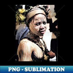 colorized vintage photo of liberian woman - png transparent sublimation file - transform your sublimation creations