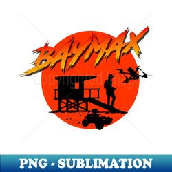 baymax fpv - sublimation-ready png file - revolutionize your designs