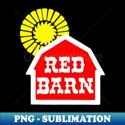 classic red barn - retro png sublimation digital download - spice up your sublimation projects