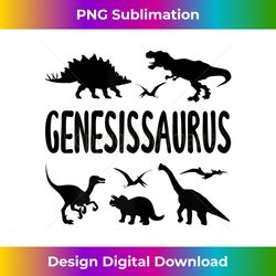 Dinosaur T Rex Genesis Genesissaurus Girls Dino Name - Sleek Sublimation PNG Download - Animate Your Creative Concepts
