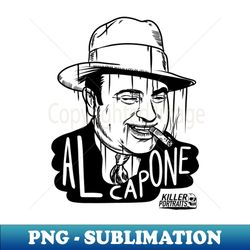 Al Capone Killer Portratis - Creative Sublimation PNG Download - Fashionable and Fearless