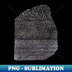 Rosetta Stone Shape - Special Edition Sublimation PNG File - Bold & Eye-catching
