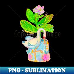 Stork Planter - Exclusive Sublimation Digital File - Transform Your Sublimation Creations