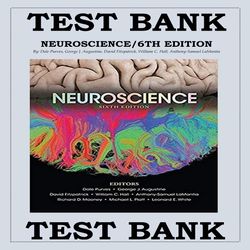 neuroscience 6th edition by purves test bank