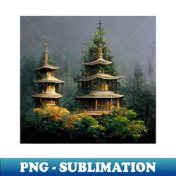 zen - fantasy scapes - high-resolution png sublimation file - perfect for sublimation art