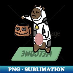 halloween bear - sublimation-ready png file - perfect for sublimation mastery