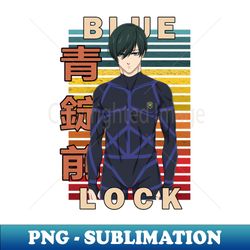 rin itoshi blue lock - png transparent digital download file for sublimation - instantly transform your sublimation projects
