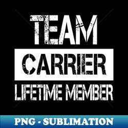 carrier name - team carrier lifetime member - elegant sublimation png download - spice up your sublimation projects