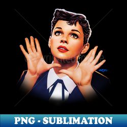 judy garland 1954s a star is born - creative sublimation png download - vibrant and eye-catching typography