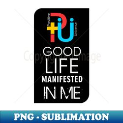 positive universe pu slogan - retro png sublimation digital download - stunning sublimation graphics