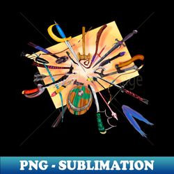 rpgfantasy weapons - signature sublimation png file - defying the norms