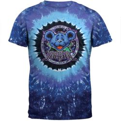 grateful dead &8211 zodiac bear tie dye t-shirt