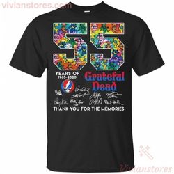 grateful dead 50 years anniversary t-shirt bears for dead heads va07