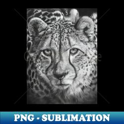 african cheetah - elegant sublimation png download - fashionable and fearless