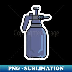 disinfect and cleaning spray bottles vector illustration home cleaning service objects icon concept cleaning spray bottle nozzle close up vector design - premium sublimation digital download - create with confidence