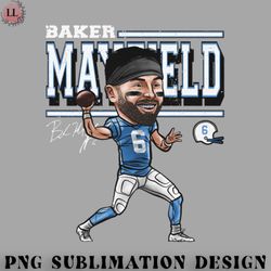 football png baker mayfield carolina cartoon