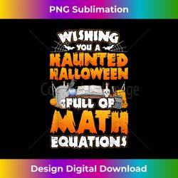halloween maths equations funny math teacher halloween - eco-friendly sublimation png download - chic, bold, and uncompromising