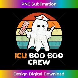 halloween icu costume women men rn boo boo crew nurse ghost - chic sublimation digital download - tailor-made for sublimation craftsmanship