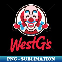 west gs burgers - retro png sublimation digital download - perfect for personalization