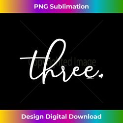 kids 3rd birthday girls 3  party idea age 3 three year old - crafted sublimation digital download - channel your creative rebel
