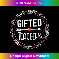 matching gifted teacher squad education talented school team - deluxe png sublimation download - chic, bold, and uncompromising