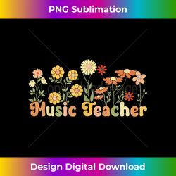 groovy music teacher music teaching music teachers - artisanal sublimation png file - challenge creative boundaries