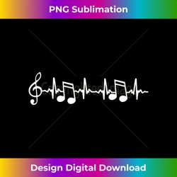 music notes ekg t- music life for band geek  orch dork - luxe sublimation png download - ideal for imaginative endeavors