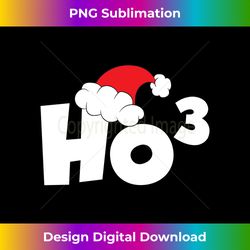 ho cubed christmas math ho ho ho christmas long sleeve - deluxe png sublimation download - customize with flair