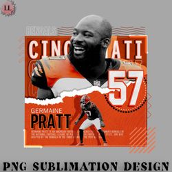 football png germaine pratt football paper poster bengals