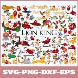 the lion king bundle svg,png,dxf,lion king svg,png,dxf,disney svg,png,dxf