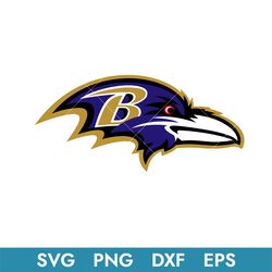 baltimore ravens logo svg, baltimore ravens svg, baltimore raven, instant download