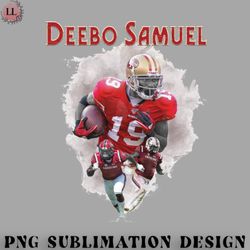 football png deebo samuel football poster