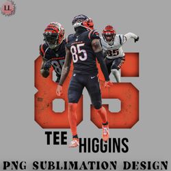 football png tee higgins football poster style