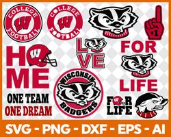 one team one dream bundle svg, sport svg, ncaa svg, american football svg, ncaa bundle svg file cut digital download