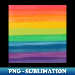 rainbow brush strokes - png transparent sublimation file - transform your sublimation creations