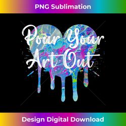 acrylic pour art fluid paint splatter - edgy sublimation digital file - enhance your art with a dash of spice