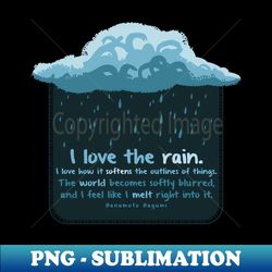 Diffusing Rain Soaked - Png Sublimation Digital Download - Boost Your Success With This Inspirational Png Download