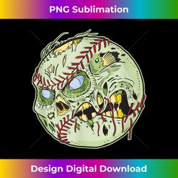 baseball zombie halloween baseball softball zombie - contemporary png sublimation design - rapidly innovate your artistic vision